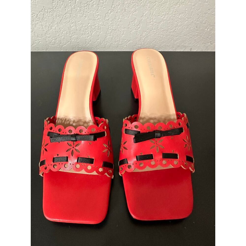 Carle Arida Grunge Y2K Preppy Clueless Platform Sandals Women 11 Colorful Dainty - Picture 6 of 8